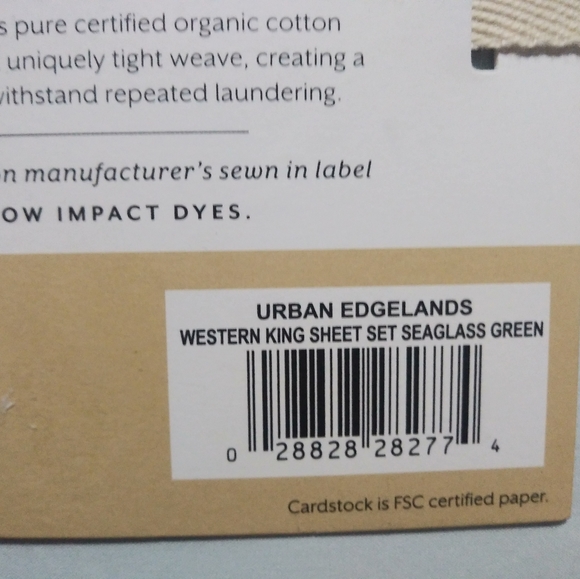 New Under the Canopy California King sheet set - Picture 6 of 8